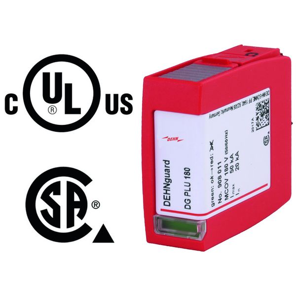 Surge arrester type 2 varistor protection module for DEHNguard M and S image 1