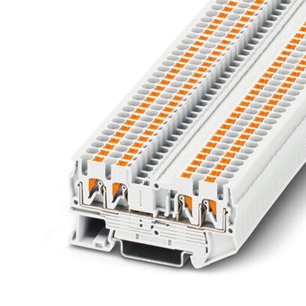 PT 2,5-QUATTRO WH - Feed-through terminal block image 1