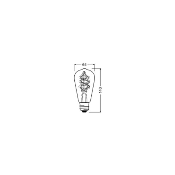 SMART+ WiFi Filament Edison RGBW 30 4.5 W/2700 K E27 image 11