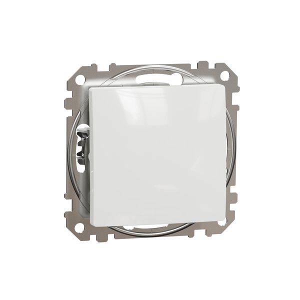 Sedna Design & Elements, 2-way Push-Button 10A, white image 3