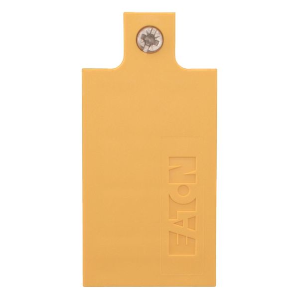 Screw-on cover, insulated material, yellow image 5