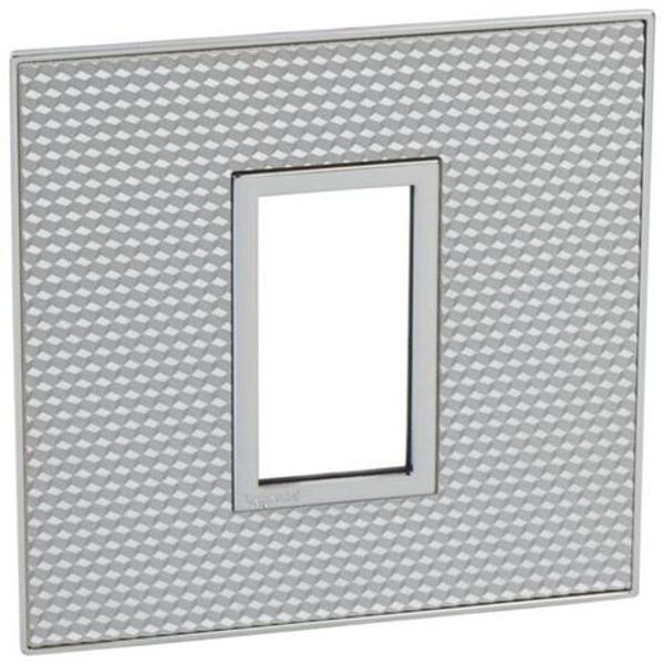 French and German standard plate square version 1 module - signature cube image 1