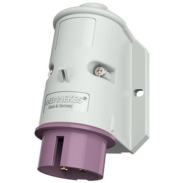 Wall mounted inlet, 32A2p0h,  IP44 image 2