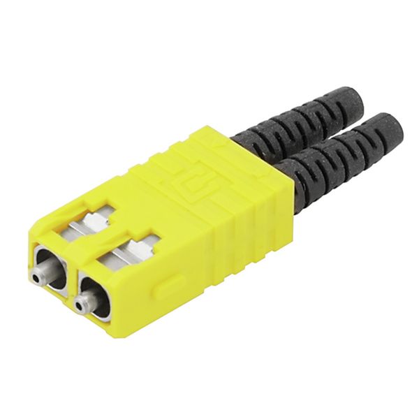 FO connector, IP20, Connection 1: SCRJ, Connection 2: Screw, POF image 1