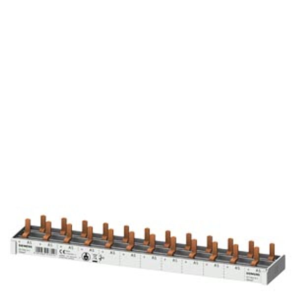 Compact pin busbar, 10mm2 connectio... image 2