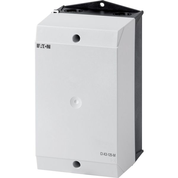 Insulated enclosure, HxWxD=200x120x125mm, +mounting plate image 2