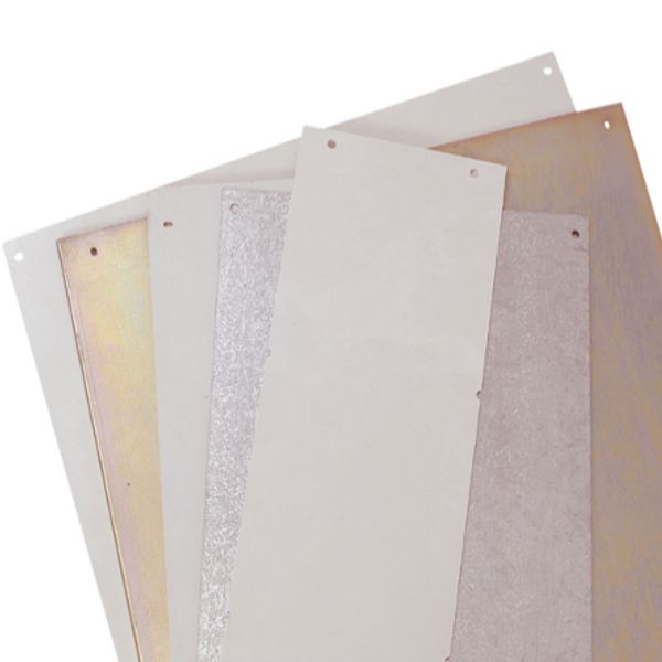MAXIPOL Mounting plate polyester D=4mm for H=1250 W=750mm image 1