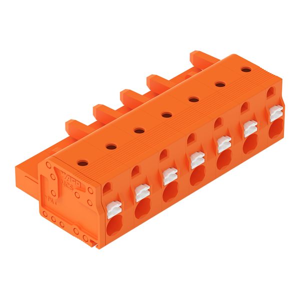 2231-707/026-000 1-conductor female connector; push-button; Push-in CAGE CLAMP® image 1