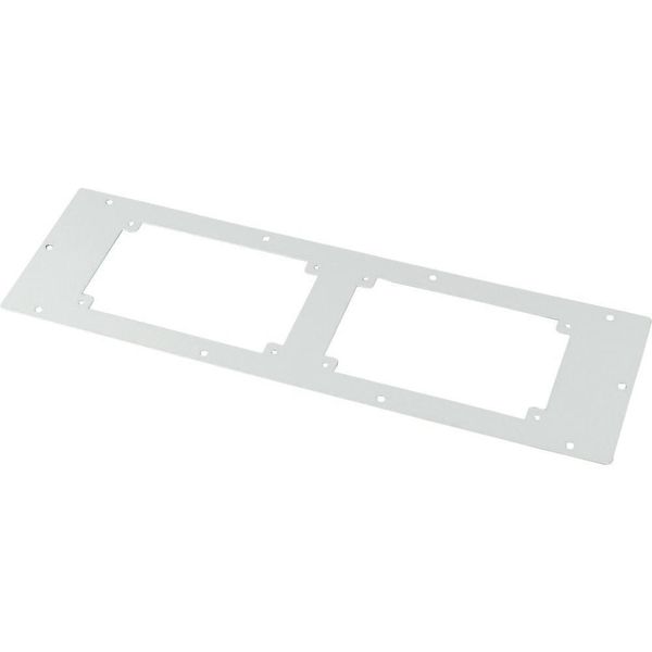 Bottom plate, for width = 800mm, 3 flange apertures F3A image 3