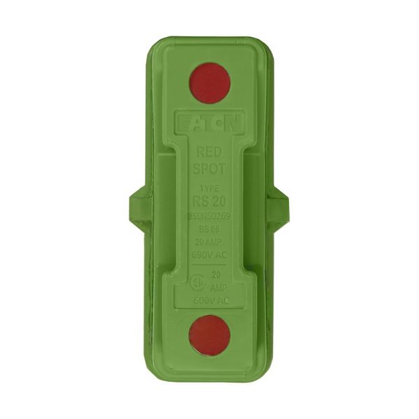 Fuse-holder, low voltage, 20 A, AC 690 V, BS88/A1, 1P, BS image 25