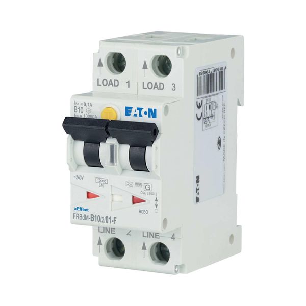 Digital RCD/MCB combination, 10 A, 100 mA, MCB trip characteristic: B, 2p, RCD trip characteristic: F image 8