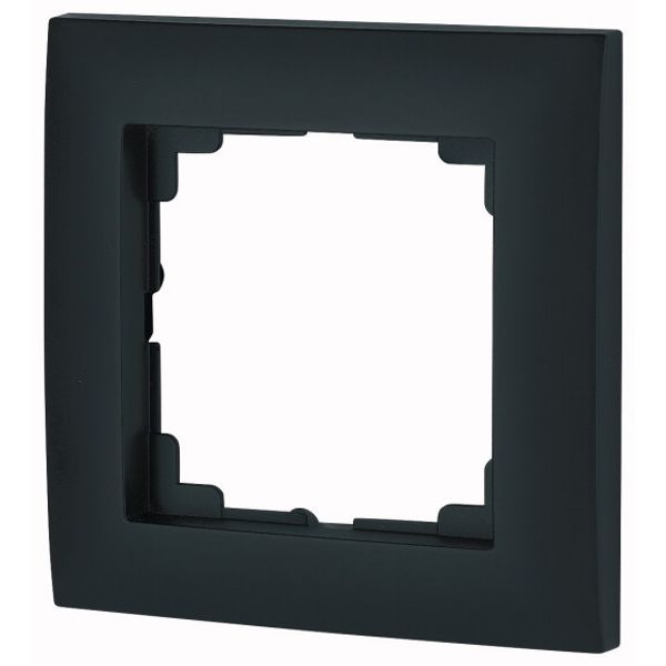 Single frame 55mm, mat, Jet black image 1