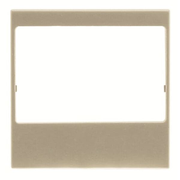 N2268 CV Cover plate Radio receiver Central cover plate Champagne - Zenit image 1