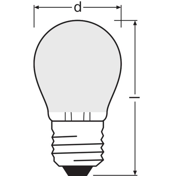 LED SUPERSTAR PLUS CLASSIC P FILAMENT 3.4W 927 Frosted E27 image 8