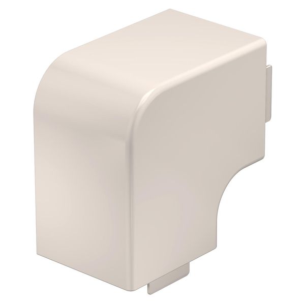 WDK HF60060CW  Flat corner cover, for WDK channel, 60x60mm, creamy white Polyvinyl chloride image 1