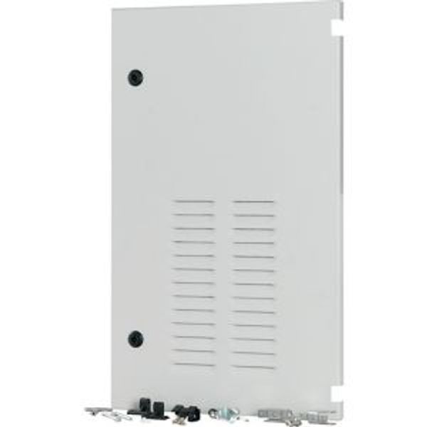 Section wide door, ventilated, right, HxW=700x425mm, IP42, grey image 4