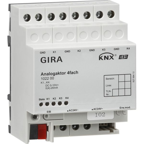 analogue act. 4-g KNX DRA image 1