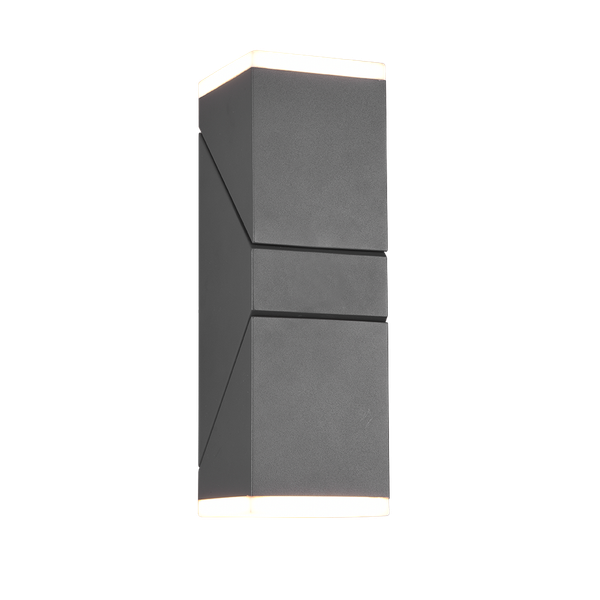 Avon LED 2-pc wall lamp anthracite image 1