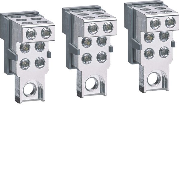 Cage terminal P250 cage version Cu/Al 3P 6x 6-35mm² image 1