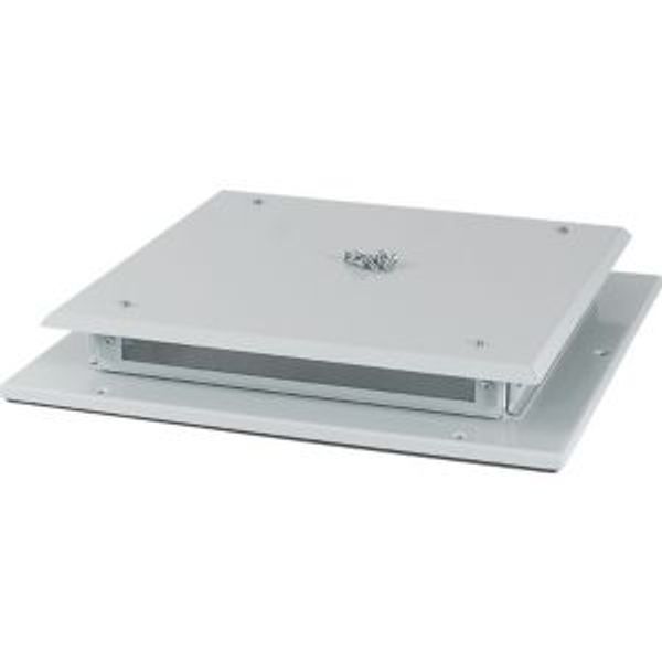 Top Panel, IP42, for WxD = 650 x 800mm, grey image 4