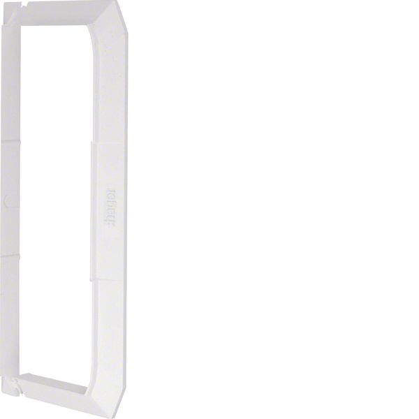 Wall cover plate for wall trunking BRN 70x210mm halogen free in pure w image 1