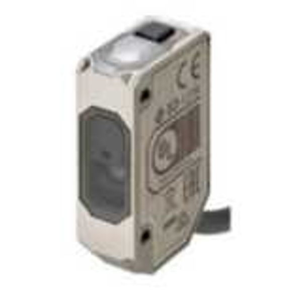 Photoelectric sensor, rectangular housing, stainless steel, infrared l image 2