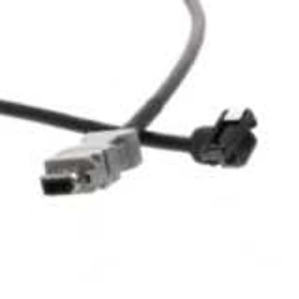 G5 series servo encoder cable, 30 m, 50 to 750 W image 2