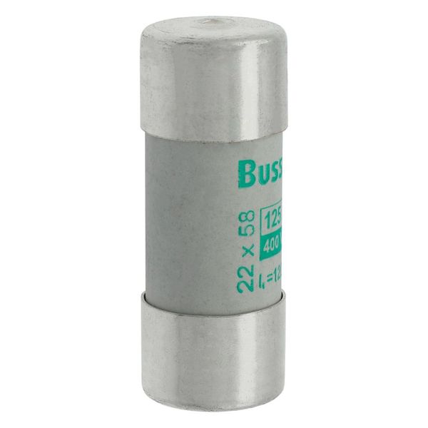 Fuse-link, LV, 125 A, AC 400 V, 22 x 58 mm, aM, IEC, with striker image 8