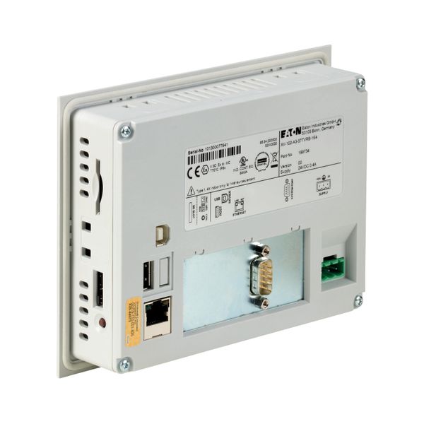 Touch panel, 24 V DC, 5.7z, TFTcolor, ethernet, RS232, (PLC) image 10