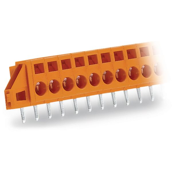 PCB terminal block 2.5 mm² Pin spacing 5.08 mm orange image 1