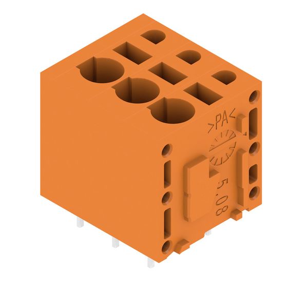 PCB terminal, 5.08 mm, Number of poles: 3, Conductor outlet direction: image 2