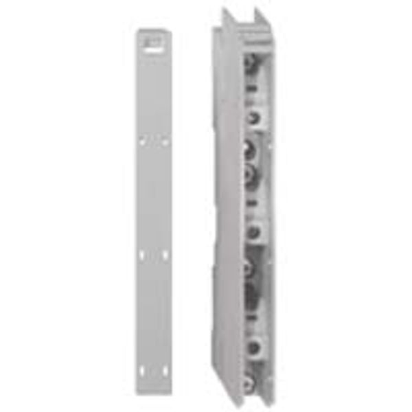 MCS Mounting System Adapter Modules, Busbar Support w/ Supply Terminals, 3 Pole (16 mm²) image 1