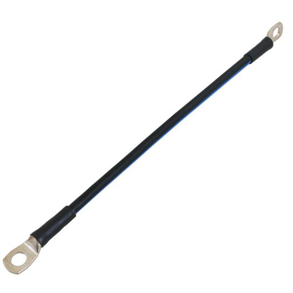 CuStAl earthing connector, cable lug on both ends D 17mm L 500mm image 1
