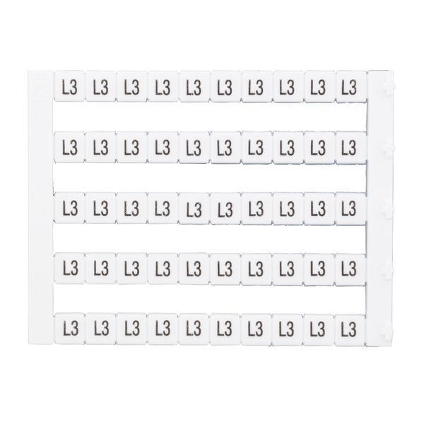 Marking tags Dekafix DY 5 printed with "L3" (50 times) image 1