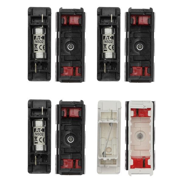 Fuse-holder kit, low voltage, 32 A, AC 550 V, BS88/F1, 3P + neutral, BS image 33