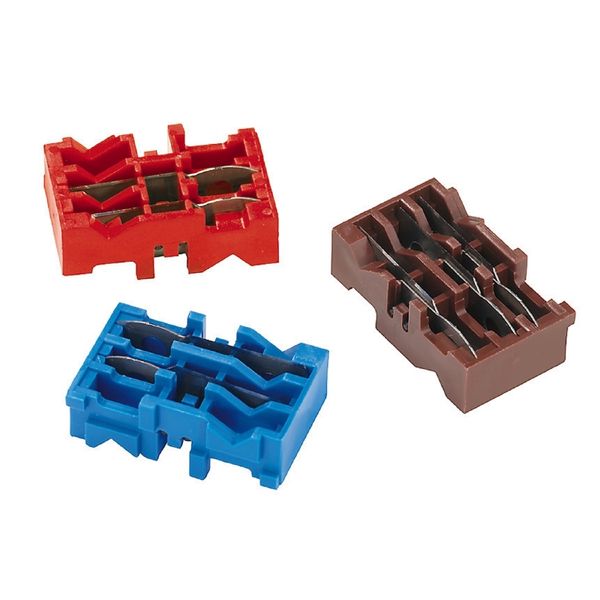 Cutter holder (sheathing stripper), Stripping size B: 6 mm, red image 2