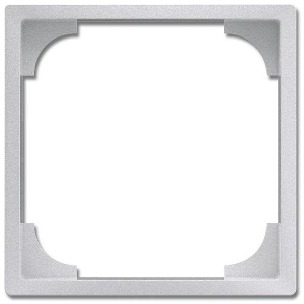 1747 BSI-83 CoverPlates (partly incl. Insert) future®, Busch-axcent® Aluminium silver image 1