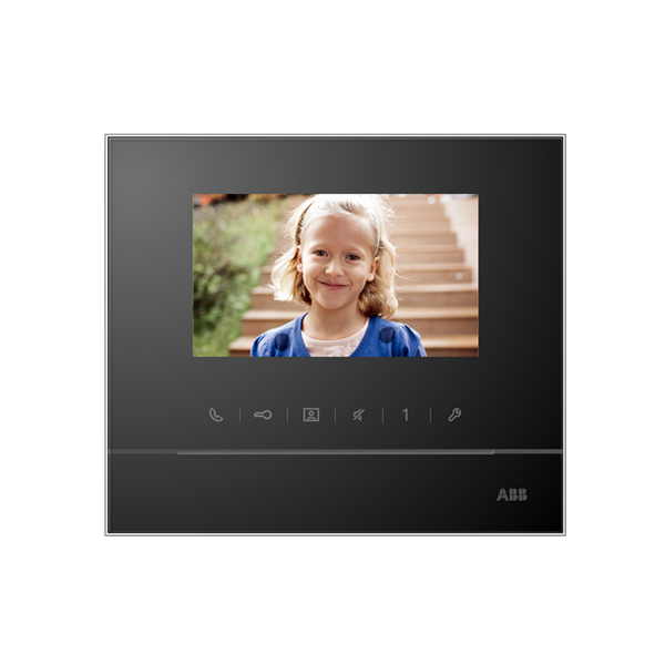 M22311-B-02 4.3" Video hands-free indoor station,Black image 2