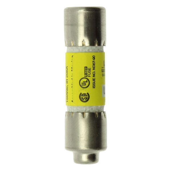 Fuse-link, LV, 6 A, AC 600 V, 10 x 38 mm, CC, UL, time-delay, rejection-type image 8