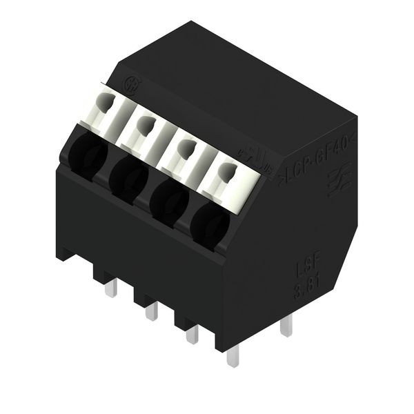 PCB terminal, 3.50 mm, Number of poles: 4, Conductor outlet direction: image 4