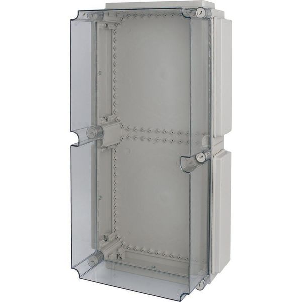 Insulated enclosure, top+bottom open, HxWxD=796x421x275mm, NA type image 3