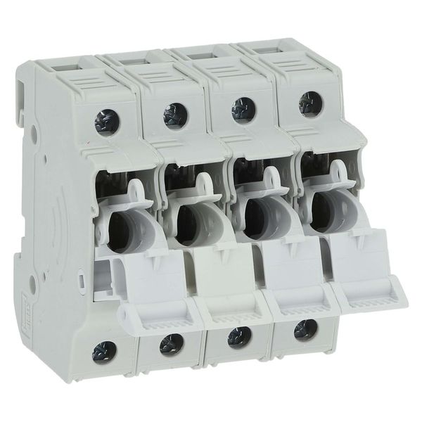 Fuse-holder, low voltage, 32 A, AC 690 V, 10 x 38 mm, 4P, UL, IEC image 16