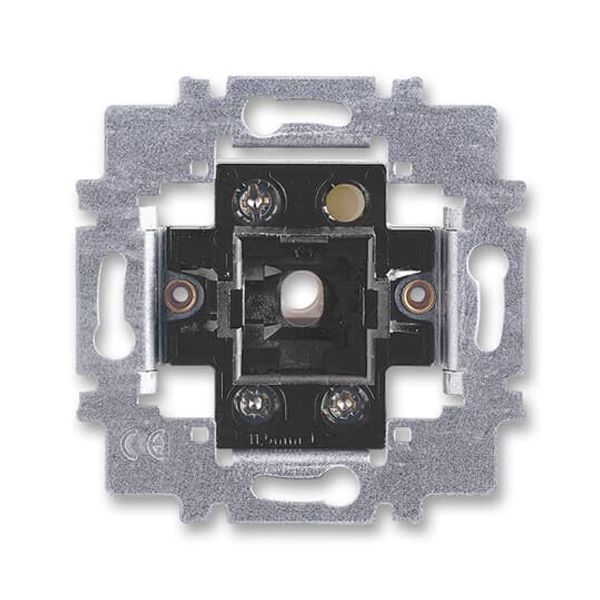3558-A91342 Switch insert 1-pole retractive, w. N term. image 1