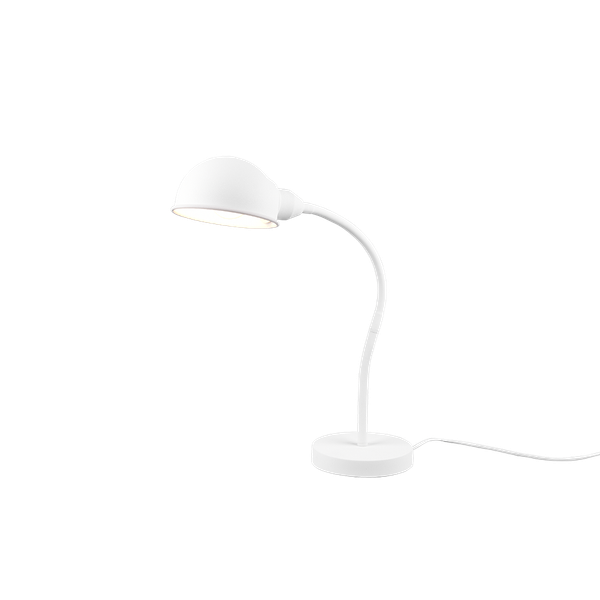 Perry table lamp E27 matt white image 1