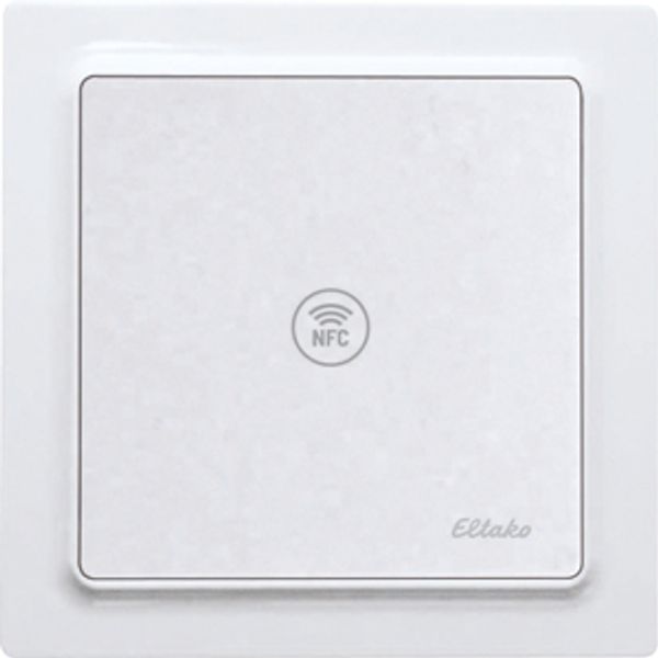 NFC sensor in E-Design55, pure white glossy image 1
