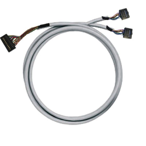 PLC-wire, Digital signals, 50-pole, Cable LiYCY, 1 m, 0.25 mm² image 1