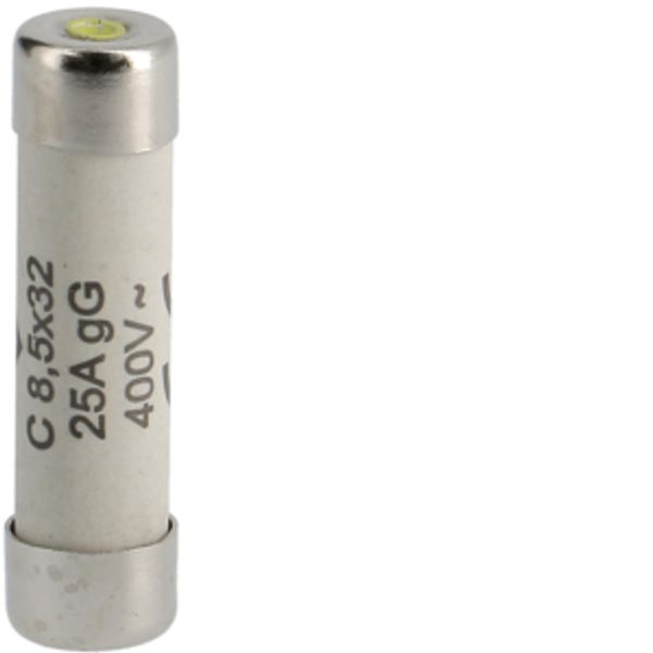 Cylinder Fuses Type C 8,5x32mm gG 25A 400 V AC 100kA image 1