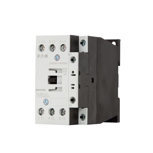 Contactor, 3 pole, 380 V 400 V 7.5 kW, 1 NC, 230 V 50 Hz, 240 V 60 Hz, AC operation, Screw terminals image 7