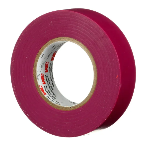 3M™ Temflex™ Vinyl Electrical Tape 165, Purple, 19 mm x 20 m, 100 Roll image 3