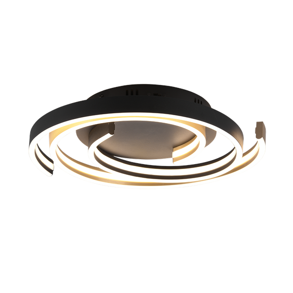 Caya LED ceiling lamp matt brass image 1